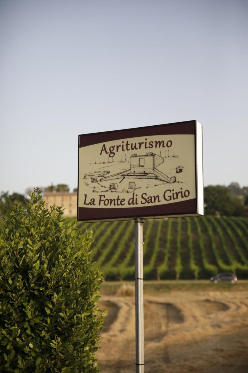 Agriturismo La Fonte Di San Girio Pensionat Potenza Picena Exteriör bild